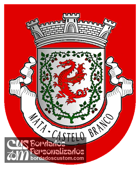 Emblema Bordado Antiga Freguesia de Mata (Castelo Branco, Castelo Branco)