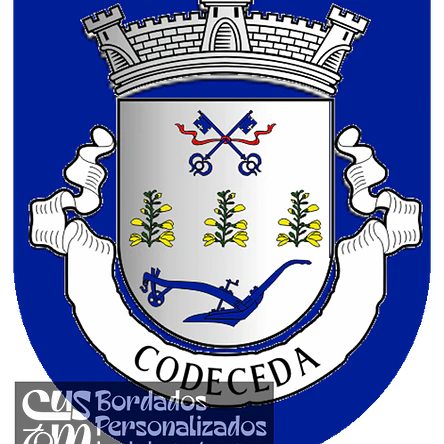 Emblema Bordado Antiga Freguesia de Codeceda (Vila Verde, Braga) 1