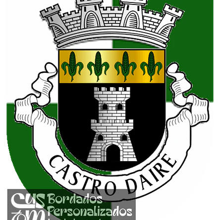 Emblema Bordado Município de Castro Daire (Viseu) 1