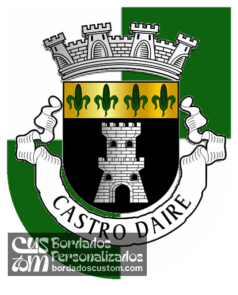 Emblema Bordado Município de Castro Daire (Viseu)