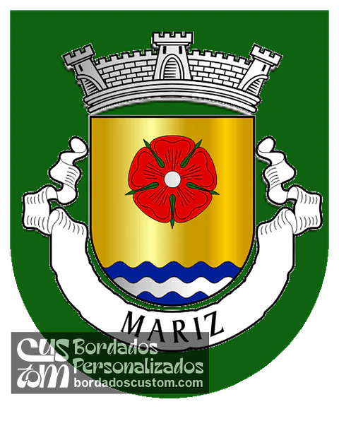 Emblema Bordado Antiga Freguesia de Mariz (Barcelos, Braga)