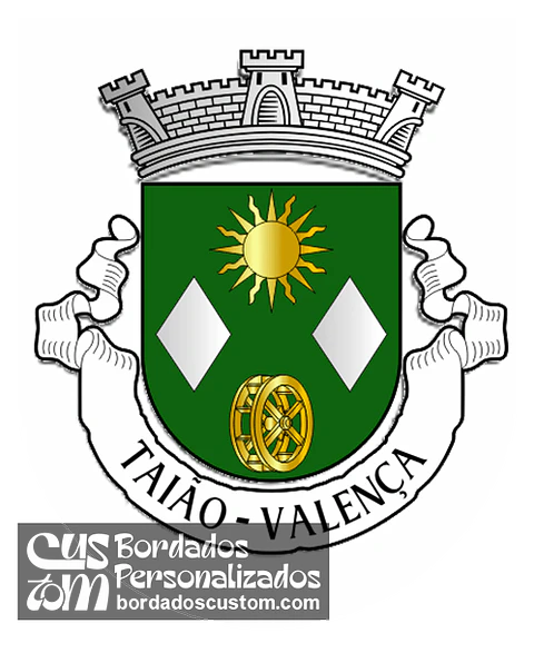 Emblema Bordado Antiga Freguesia de Taião (Valença, Viana do Castelo)