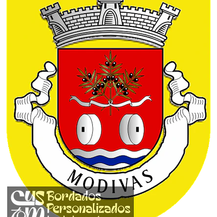 Emblema Bordado Freguesia de Modivas (Vila do Conde, Porto) 1