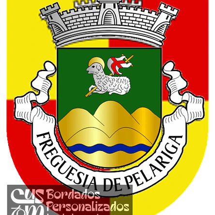 Emblema Bordado Freguesia de Pelariga (Pombal, Leiria) 1