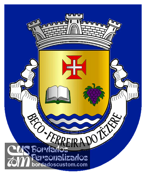 Emblema Bordado Freguesia de Beco (Ferreira do Zêzere, Santarém)