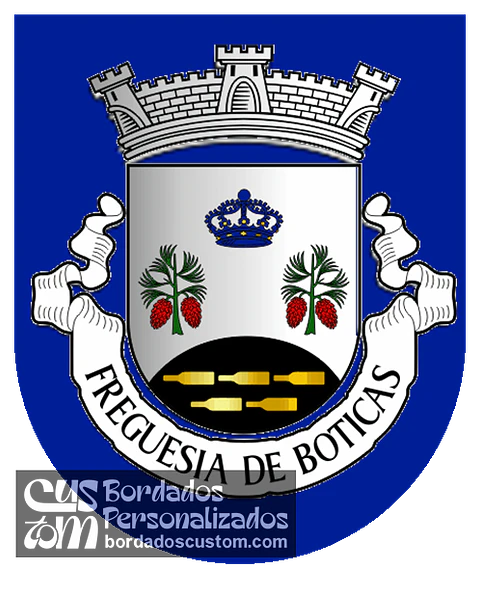 Emblema Bordado Antiga Freguesia de Boticas (Boticas, Vila Real)