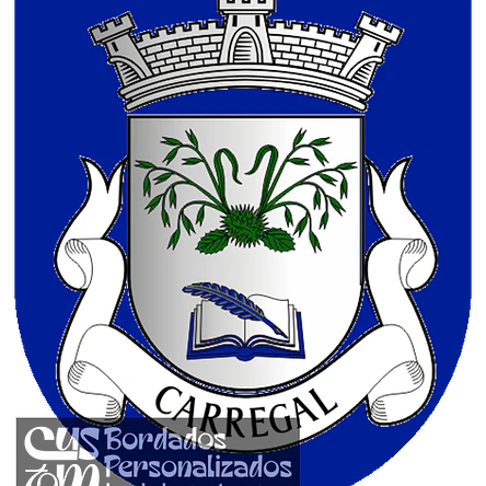 Emblema Bordado Freguesia de Carregal (Sernancelhe, Viseu) 1