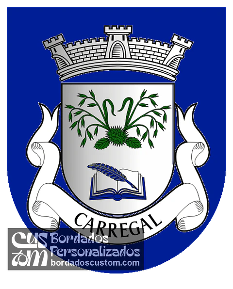 Emblema Bordado Freguesia de Carregal (Sernancelhe, Viseu)