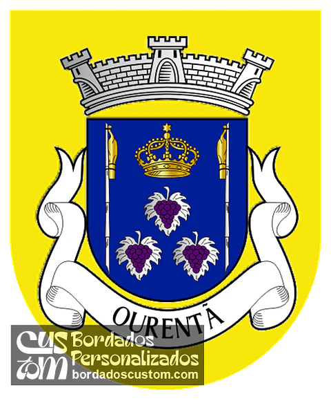 Emblema Bordado Freguesia de Ourentã (Cantanhede, Coimbra)