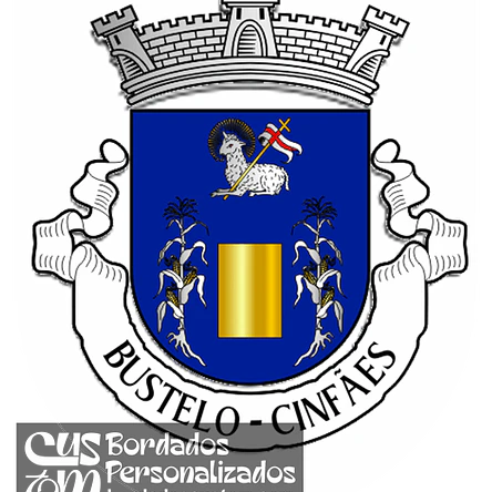 Emblema Bordado Antiga Freguesia de Bustelo (Cinfães, Viseu) 1