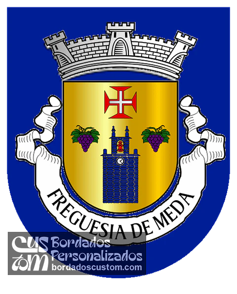 Emblema Bordado Antiga Freguesia de Meda (Mêda, Guarda)