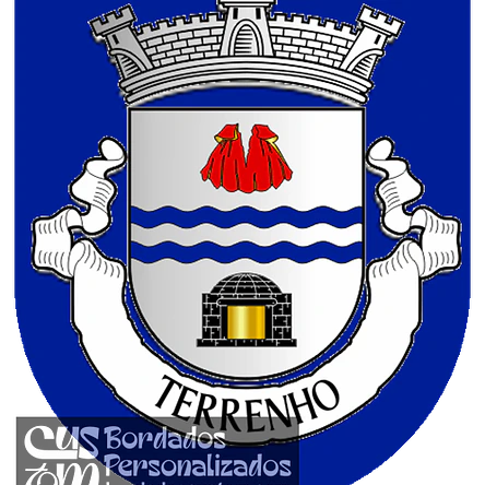 Emblema Bordado Antiga Freguesia de Terrenho (Trancoso, Guarda) 1