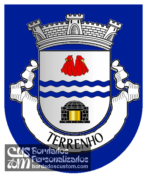Emblema Bordado Antiga Freguesia de Terrenho (Trancoso, Guarda)