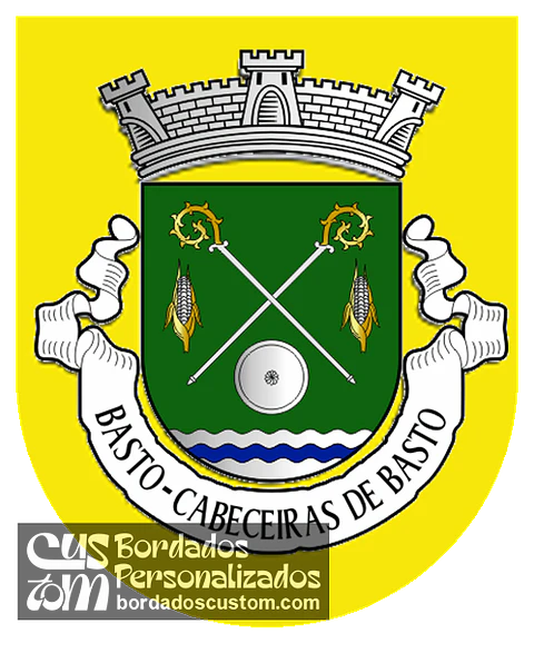 Emblema Bordado Freguesia de Basto (Cabeceiras de Basto, Braga)