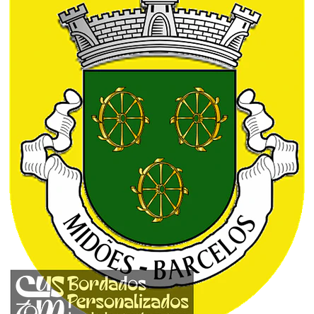 Emblema Bordado Antiga Freguesia de Midões (Barcelos, Braga) 1