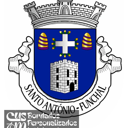 Emblema Bordado Freguesia de Santo António (Funchal, Madeira) 1