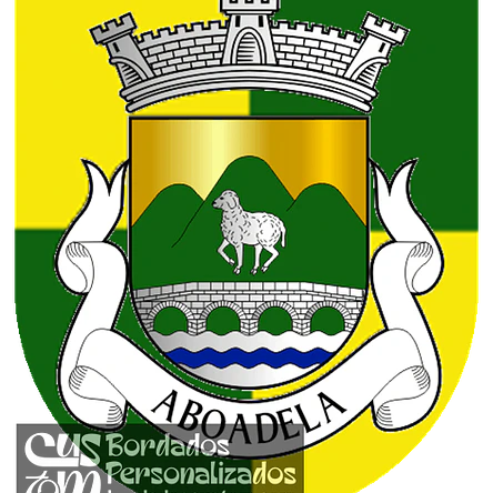 Emblema Bordado Antiga Freguesia de Aboadela (Amarante, Porto) 1