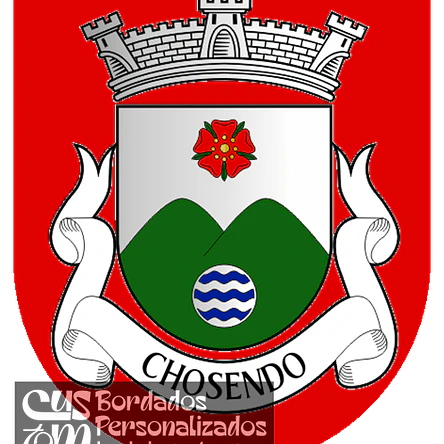 Emblema Bordado Freguesia de Chosendo (Sernancelhe, Viseu) 1