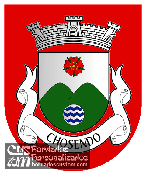 Emblema Bordado Freguesia de Chosendo (Sernancelhe, Viseu)