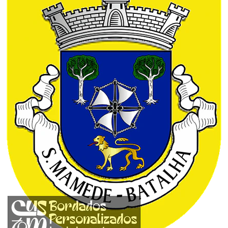 Emblema Bordado Freguesia de São Mamede (Batalha, Leiria) 1