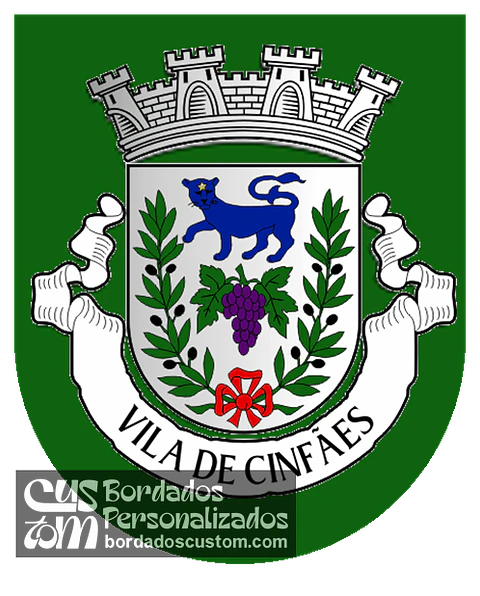 Emblema Bordado Município de Cinfães (Viseu)