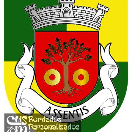 Emblema Bordado Freguesia de Assentis (Torres Novas, Santarém) 1