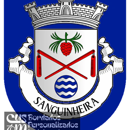 Emblema Bordado Freguesia de Sanguinheira (Cantanhede, Coimbra) 1