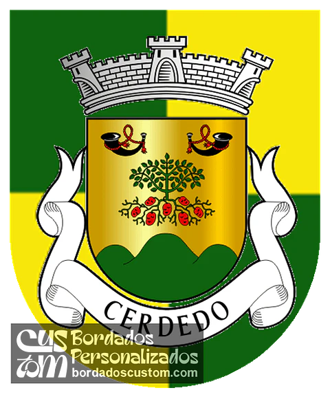 Emblema Bordado Antiga Freguesia de Cerdedo (Boticas, Vila Real)