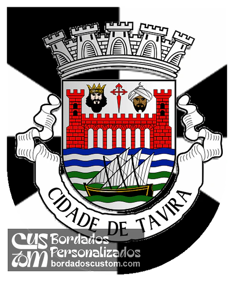 Emblema Bordado Município de Tavira (Faro)