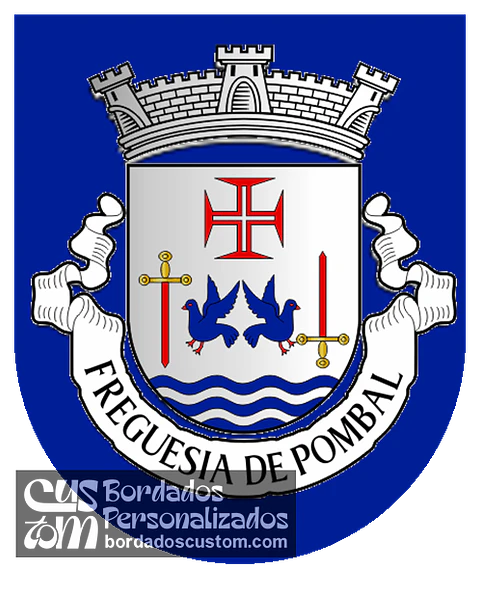 Emblema Bordado Freguesia de Pombal (Pombal, Leiria)