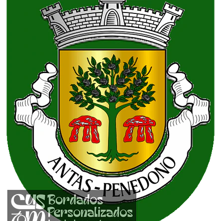 Emblema Bordado Antiga Freguesia de Antas (Penedono, Viseu) 1