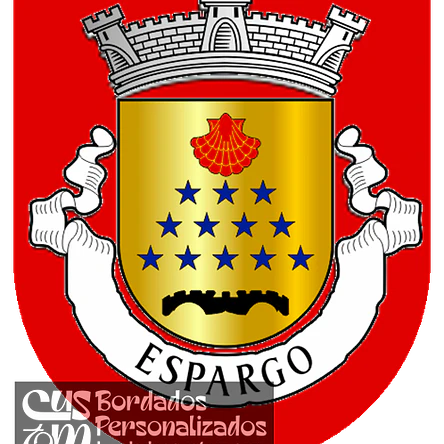 Emblema Bordado Antiga Freguesia de Espargo (Santa Maria da Feira, Aveiro) 1
