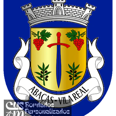 Emblema Bordado Freguesia de Abaças (Vila Real, Vila Real) 1