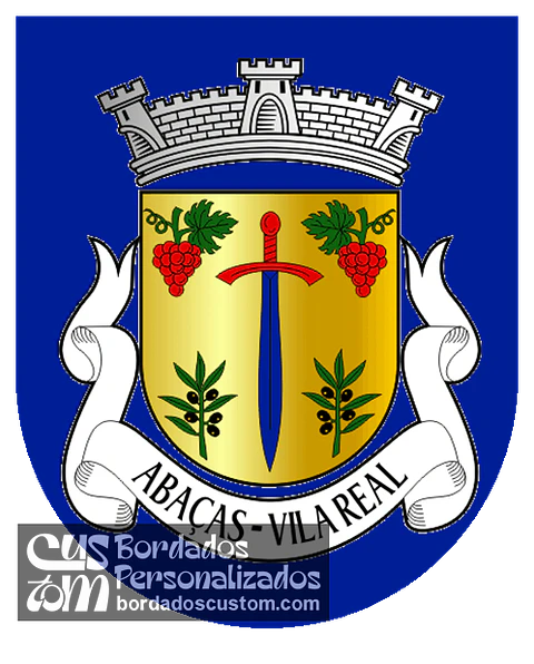Emblema Bordado Freguesia de Abaças (Vila Real, Vila Real)
