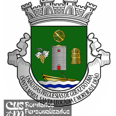 Emblema Bordado Freguesia de Geraz do Lima (Santa Maria, Santa Leocádia e Moreira) e Deão (Viana do Castelo, Viana do Castelo) 1