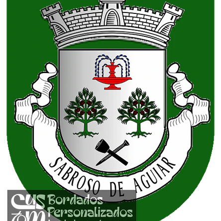 Emblema Bordado Freguesia de Sabroso de Aguiar (Vila Pouca de Aguiar, Vila Real) 1