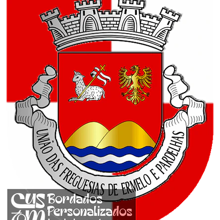 Emblema Bordado Freguesia de Ermelo e Pardelhas (Mondim de Basto, Vila Real) 1