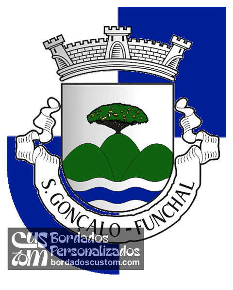 Emblema Bordado Freguesia de São Gonçalo (Funchal, Madeira)