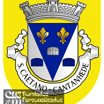 Emblema Bordado Freguesia de São Caetano (Cantanhede, Coimbra) 1