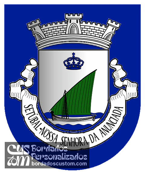 Emblema Bordado Antiga Freguesia de Setúbal (Nossa Senhora da Anunciada) (Setúbal, Setúbal)