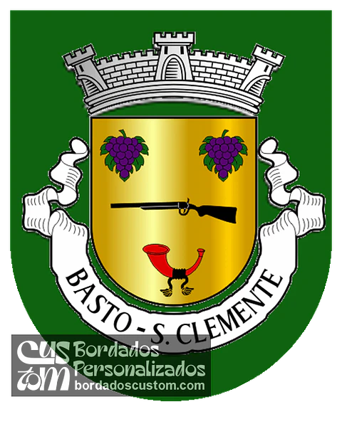 Emblema Bordado Freguesia de Basto (São Clemente) (Cabeceiras de Basto, Braga)