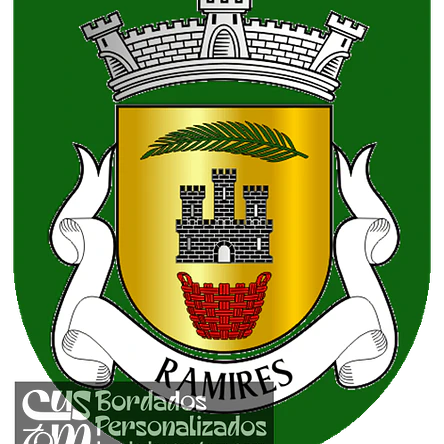 Emblema Bordado Antiga Freguesia de Ramires (Cinfães, Viseu) 1