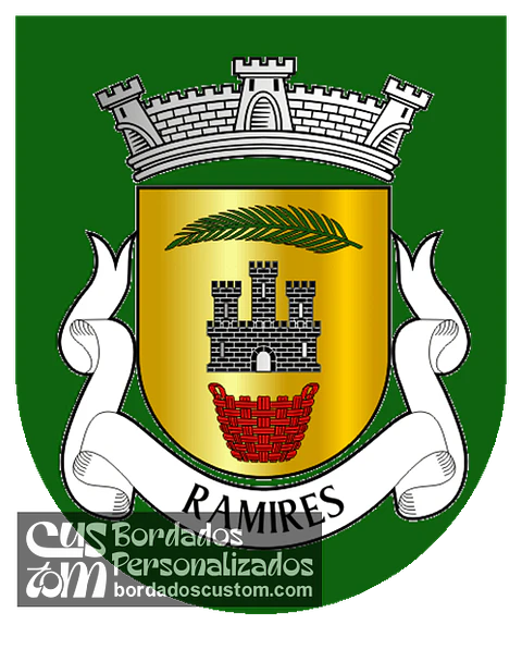 Emblema Bordado Antiga Freguesia de Ramires (Cinfães, Viseu)