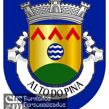 Emblema Bordado Antiga Freguesia de Alto do Pina (Lisboa, Lisboa) 1