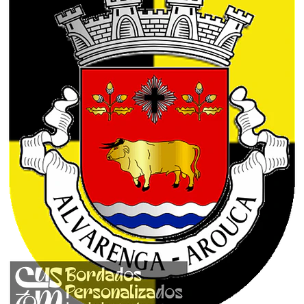 Emblema Bordado Freguesia de Alvarenga (Arouca, Aveiro) 1