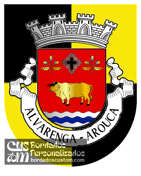Emblema Bordado Freguesia de Alvarenga (Arouca, Aveiro)