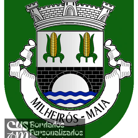 Emblema Bordado Freguesia de Milheirós (Maia, Porto) 1