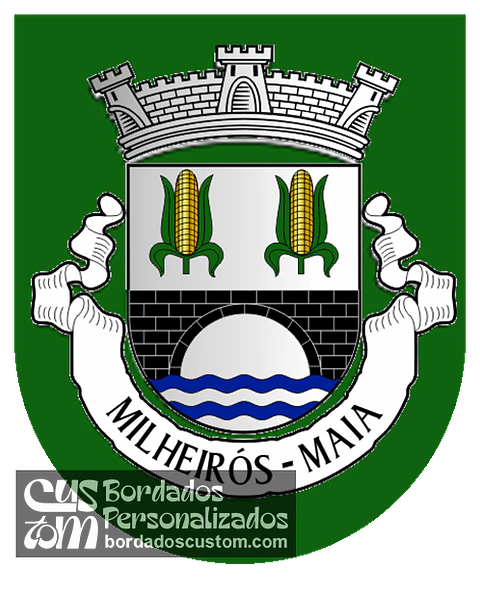 Emblema Bordado Freguesia de Milheirós (Maia, Porto)