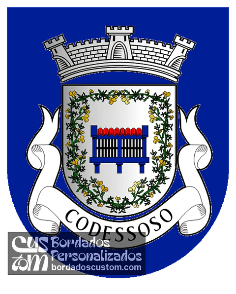 Emblema Bordado Antiga Freguesia de Codessoso (Boticas, Vila Real)