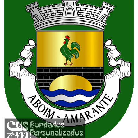 Emblema Bordado Antiga Freguesia de Aboim (Amarante, Porto) 1